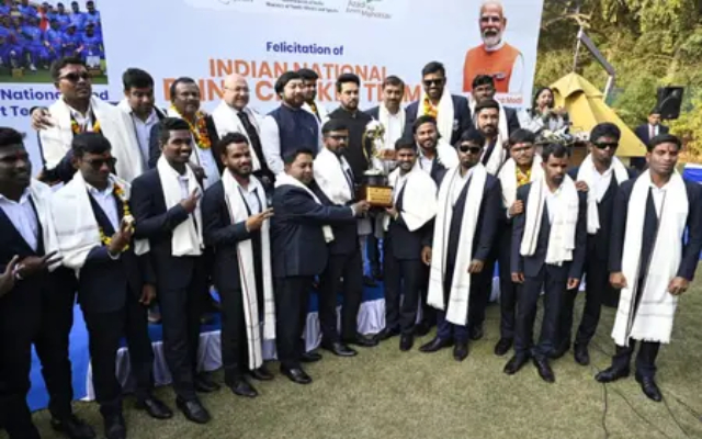 Indian Blind Cricket Team (Pic Source-Twitter)