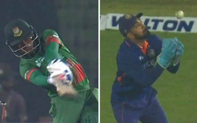 KL Rahul & Mehidy Hasan Miraz (Photo Source: Twitter)