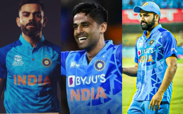 Virat Kohli and Rohit Sharma and Suryakumar Yadav (Image Credit- Twitter)