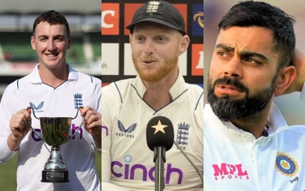 Harry Brook, Ben Stokes and Virat Kohli (Image Source: Getty Images)