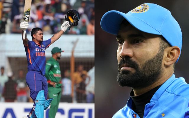 Dinesh Karthik and Ishan Kishan (Image Credit- Twitter) 