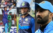 Ishan Kishan, Shikhar Dhawan and Dinesh Karthik (Image Credit- Twitter)