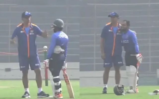 Rahul Dravid and Mushfiqur Rahim (Image Credit- Twitter) 