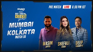 Indian T20 League, Match 56, Mumbai vs Kolkata - Pre-Match Live Show 'Not Just Cricket'