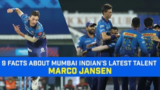 9 Facts About Marco Jansen | Story of a Young Mumbai Indian Left Arm Fast Bowler Marco Jansen