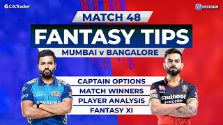 Mumbai v Bangalore Team Prediction, 11Wickets Fantasy Cricket Tips, Indian T20 League,11Wickets Tips