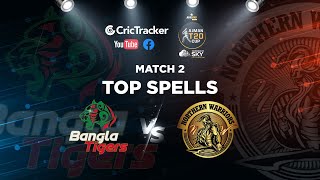 Ajman T20 Cup 2022: Match 2 - Bangla Tigers vs Northern Warriors | Shiraz 2-0-9-4 & Farooq 2-0-24-3