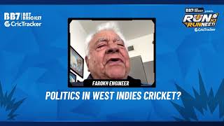 Farokh Engineer has his say on the Politics in West Indies Cricket.