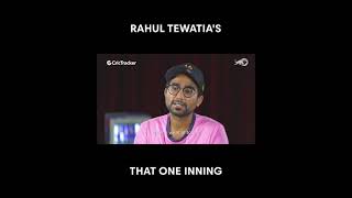The Story of Rahul Tewatia's 5 Sixes In An Over vs PBKS | IPL 2020 | RR vs PBKS