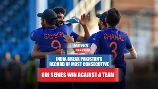 India break Pakistan's world record with ODI series win against WI and more cricket news