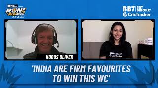 Kobus Olivier named India as the favourites to win the 20-20 World Cup 2022.