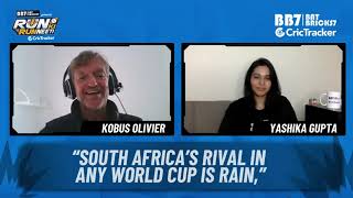 Kobus Olivier named South Africa's biggest rivals in the World Cups.
