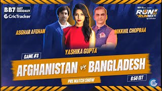 Asia Cup 2022: Afghanistan vs Bangladesh, Match 3 - Pre-Match Live Show