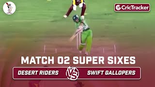 Desert Riders vs Swift Gallopers | Super Sixes | Match 2 | Qatar T10 League