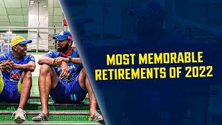Here are the most memorable retirements in IPL