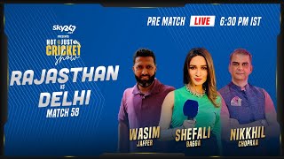 Indian T20 League, Match 58, Rajasthan vs Delhi- Pre-Match Live Show 'Not Just Cricket'