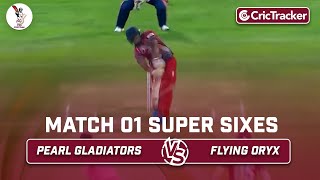 Pearl Gladiators vs Flying Oryx | Super Sixes | Match 1 | Qatar T10 League
