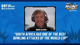 Kobus Olivier feels South Africa has one of the best bowling attacks in the ongoing 20-20 world cup.