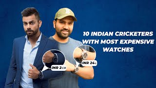 Top 10 Indian cricketers with most expensive watches ft. Virat Kohli, Rohit Sharma, Hardik Pandya