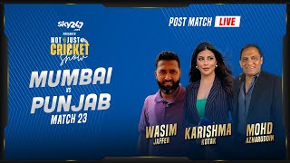 Indian T20 League, Match 23, Mumbai vs Punjab - Post-Match Live Show 'Not Just Cricket'