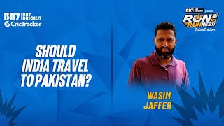 Wasim Jaffer shares his view on India traveling to Pakistan controversy