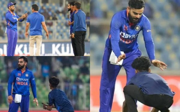 Virat Kohli and Fan (Image Source: Twitter)