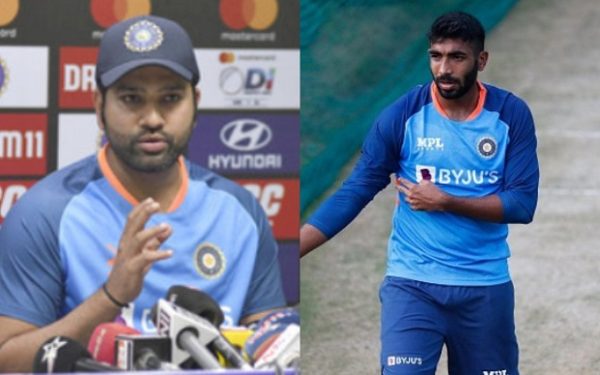 Rohit Sharma and Jasprit Bumrah (Image Source: BCCI/Getty Images)