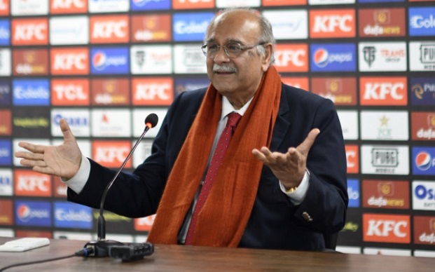 Najam Sethi (Image Source: PCB Twitter)