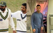 Inzamam ul haq, Rahul Dravid and Wahab Riaz (Pic Source-Twitter)