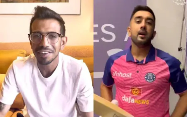 Yuzvendra Chahal and Tabraz Shamsi (Pic Source-Twitter)