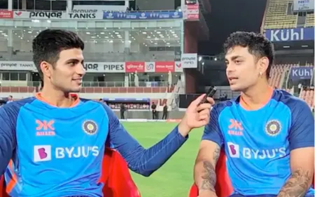 Shubhman Gill and Ishan Kishan (Pic Source-Twitter)