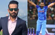 Irfan Pathan and Mohammed Shami (Pic Source-Twitter)