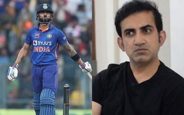 Virat Kohli and Gautam Gambhir (Image Source: BCCI/Twitter)