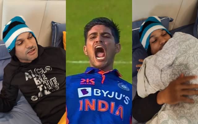 Shubman Gill And Shikhar Dhawan (Image Credit- Instagram)