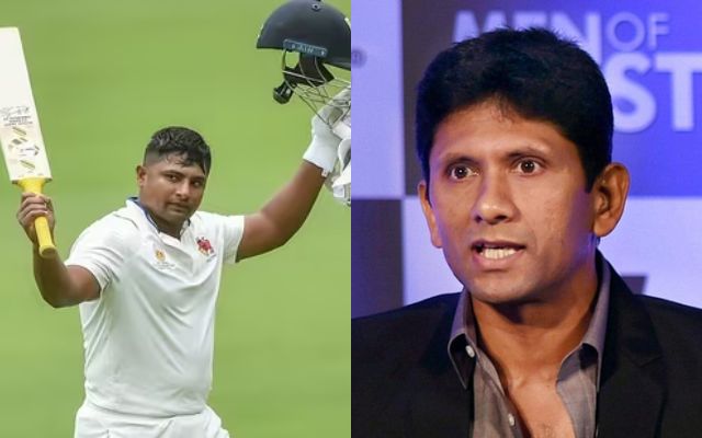 Sarfaraj Khan and Venkatesh Prasad (Image Credit- Twitter)