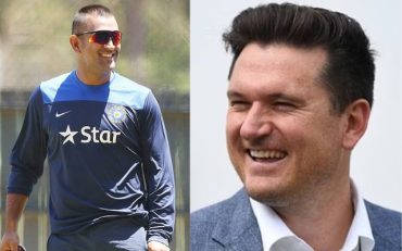 MS Dhoni and Graeme Smith (Image Credit- Twitter)