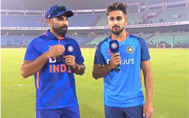 Mohammed Shami And Umran Malik (Image Credit- Instagram)