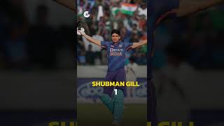 Shubman Gill the youngest to join the elite group✨.  #CricTracker #ShubmanGill