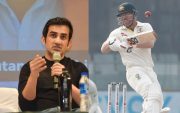 Gautam Gambhir David Warner (Photo Source: Twitter)