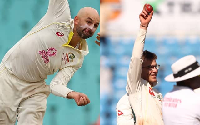 Nathan Lyon and Todd Murphy (Pic Source-Twitter)
