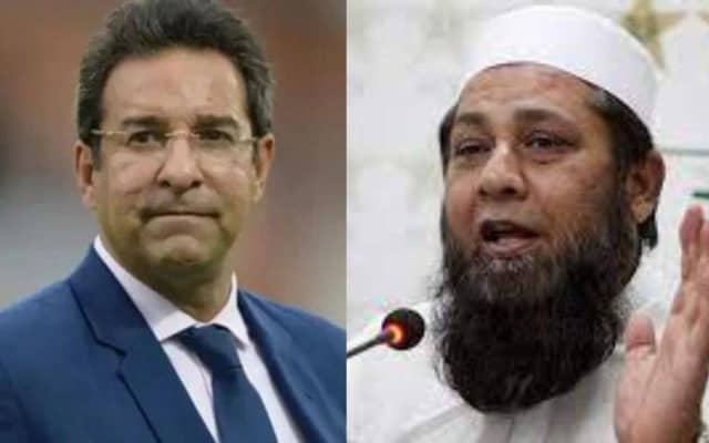 Wasim Akram and Inzamam Ul Haq (Pic Source-Twitter)