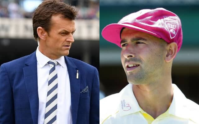 Adam Gilchrist and Ashton Agar (Pic Source-Twitter)