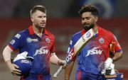 David Warner and Rishabh Pant (Pic Source-Twitter)