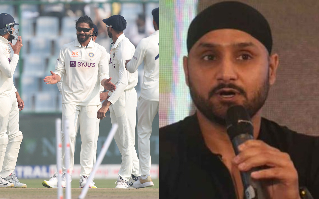 Ravindra Jadeja Harbhajan Singh (Photo Source: Twitter)
