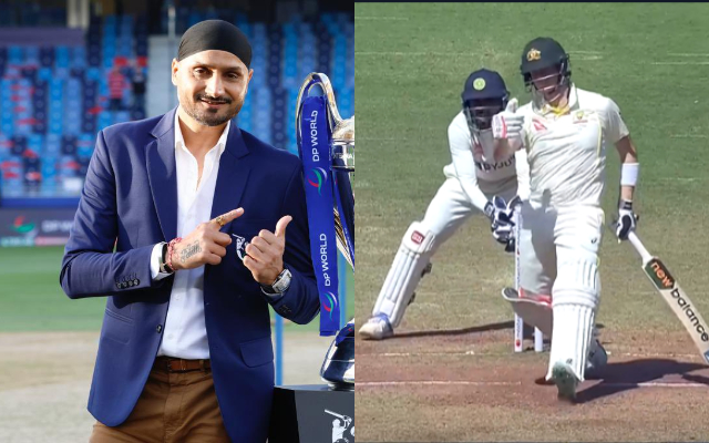 Harbhajan Singh Steve Smith (Photo Source: Twitter)