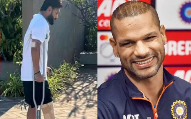 Rishabh Pant and Shikhar Dhawan (Image Credit- Twitter)