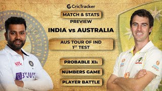 IND vs AUS | 1st Test | Border Gavaskar Trophy | Match Stats and Preview