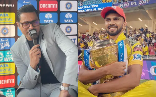 Aakash Chopra And Ruturaj Gaikwad (Photo Source : Twitter)