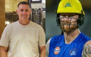 Mike Hussey and Ben Stokes (Image Credit- Twitter)