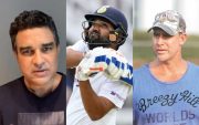 Sanjay Manjrekar Rohit Sharma Matthew Hayden (Photo Source: Twitter)